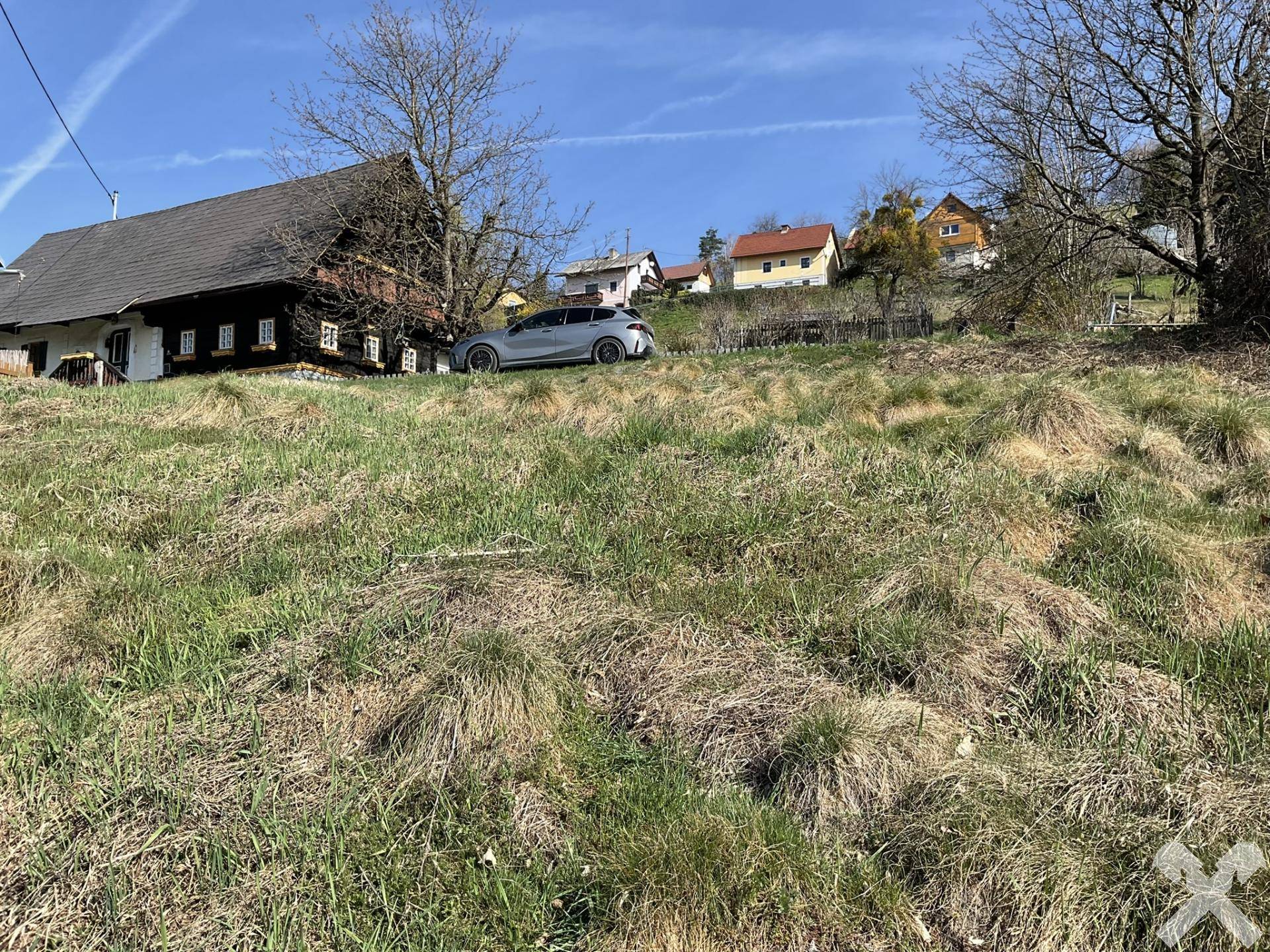 Hanglage mit Potenzial - Grundstück nahe Wies - Ansicht 4