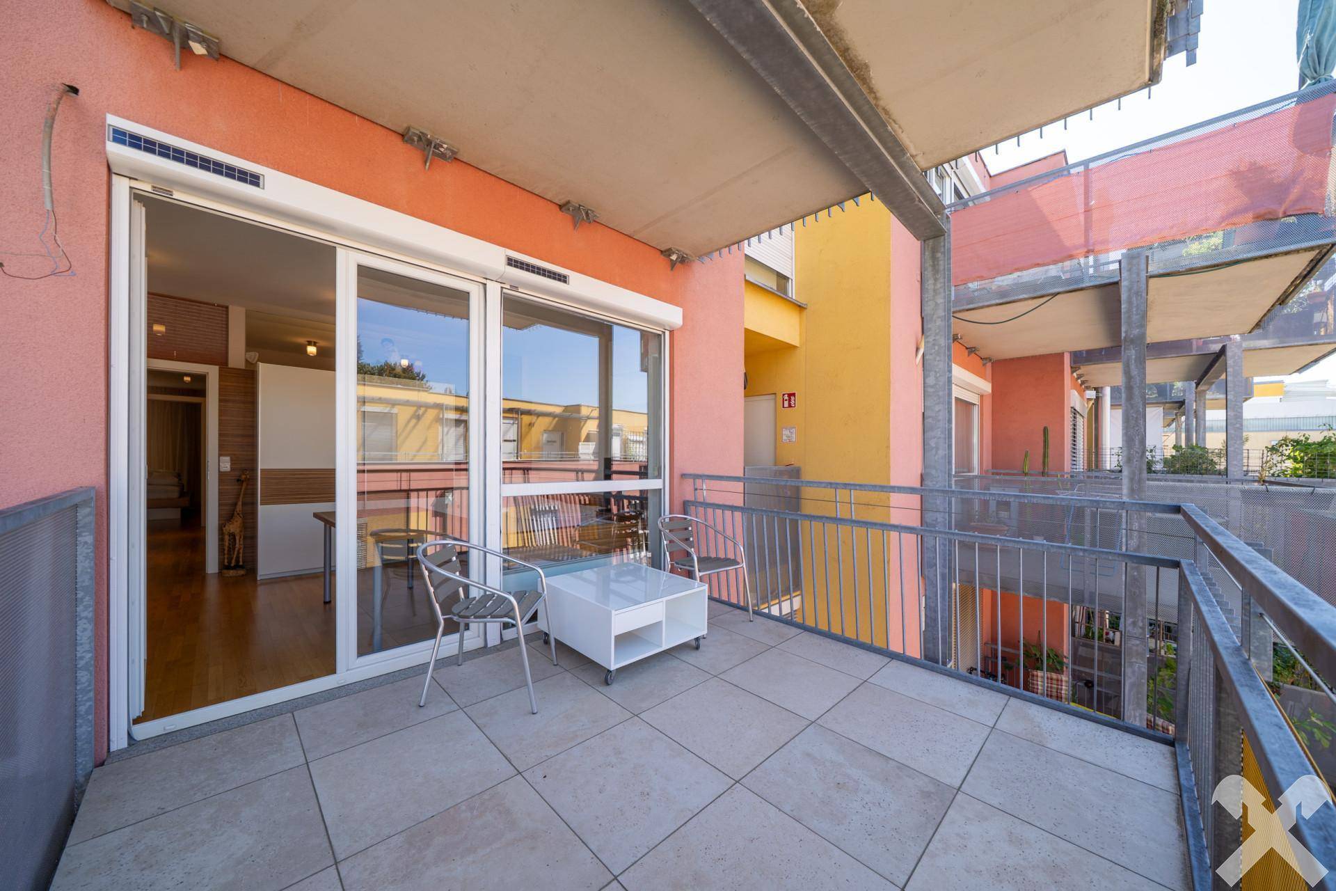 Balkon Untergeschoss