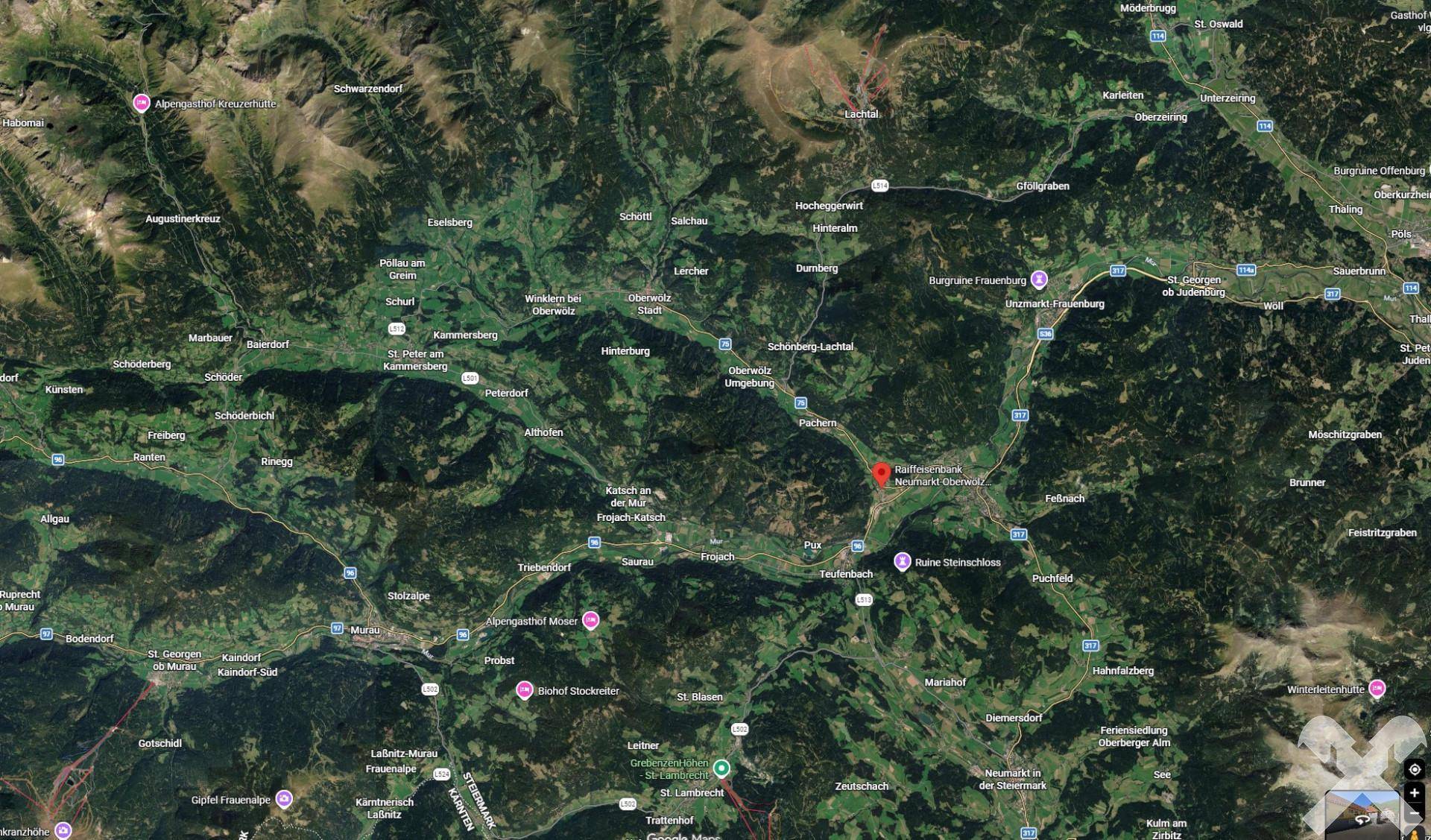 googlemaps Makrolage