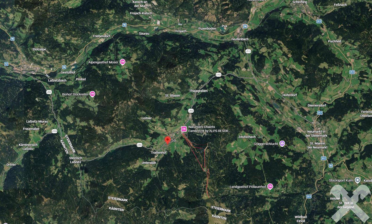 googlemaps Makrolage