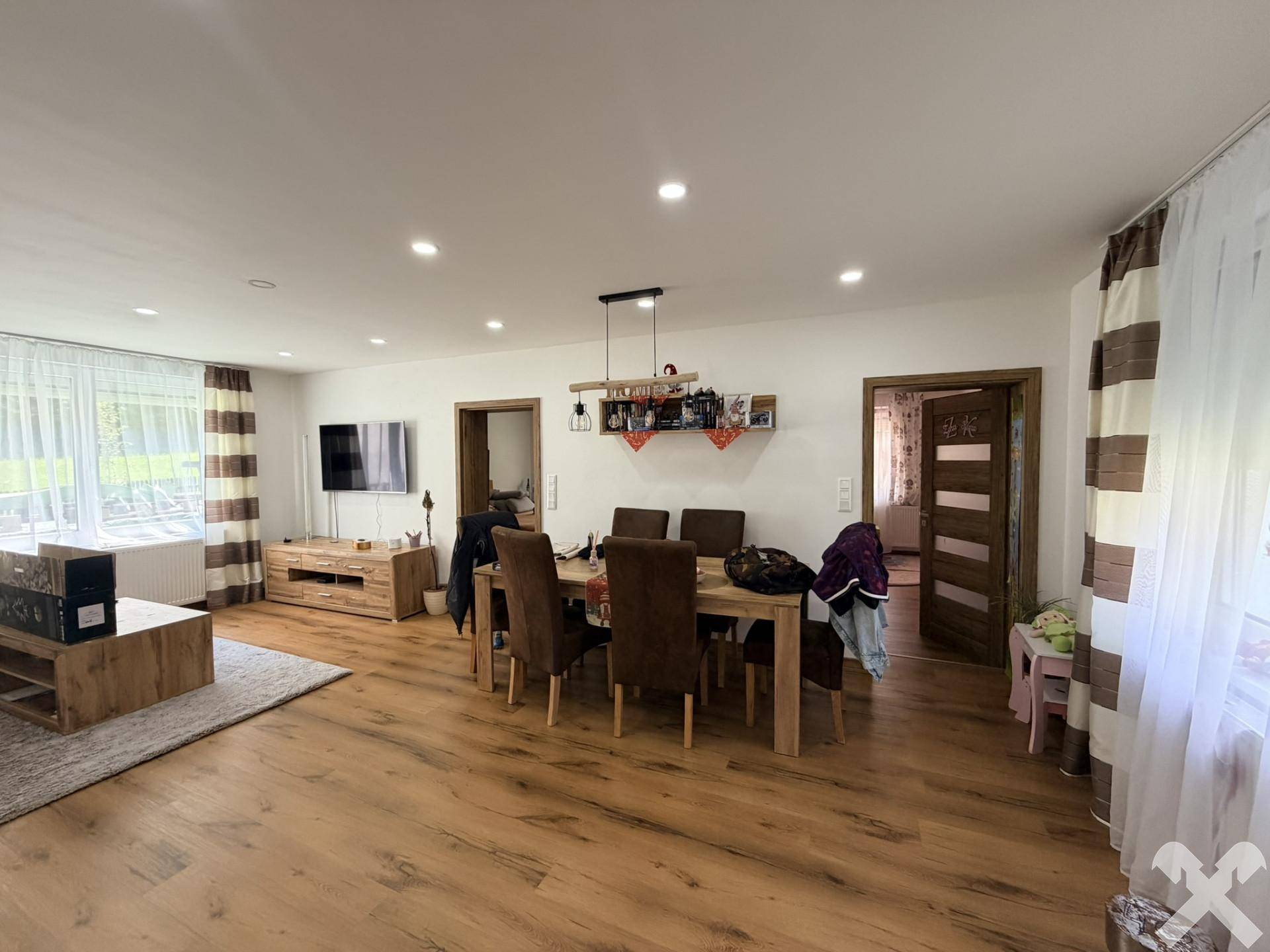 Wohnzimmer im Erdgeschoss