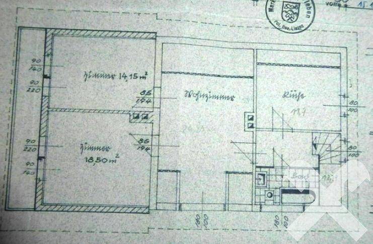Plan Erdgeschoss