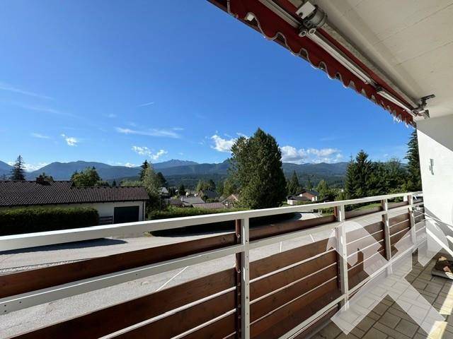 Balkon mit Blick zum Kamm