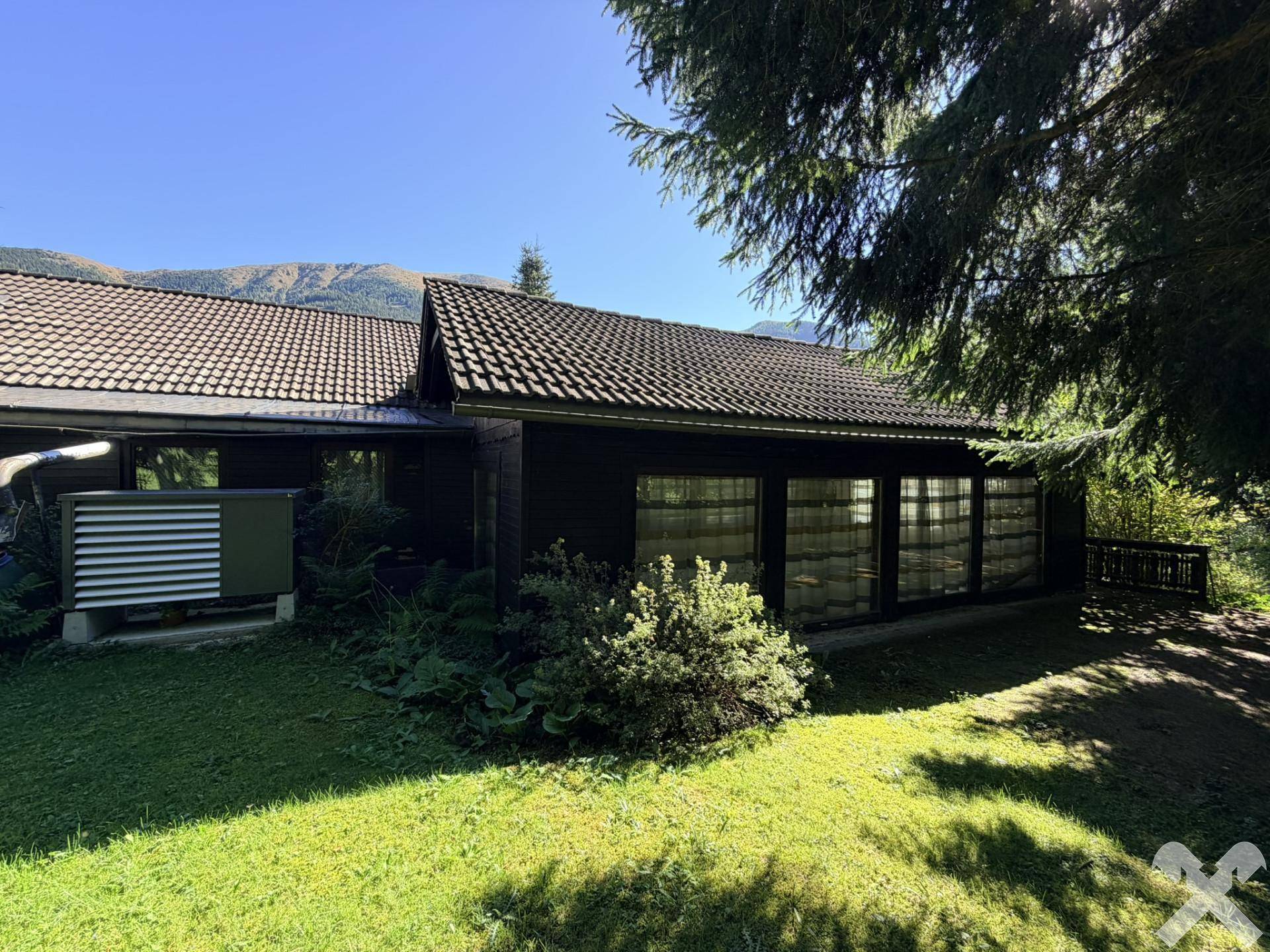 Rückseite des Hauses