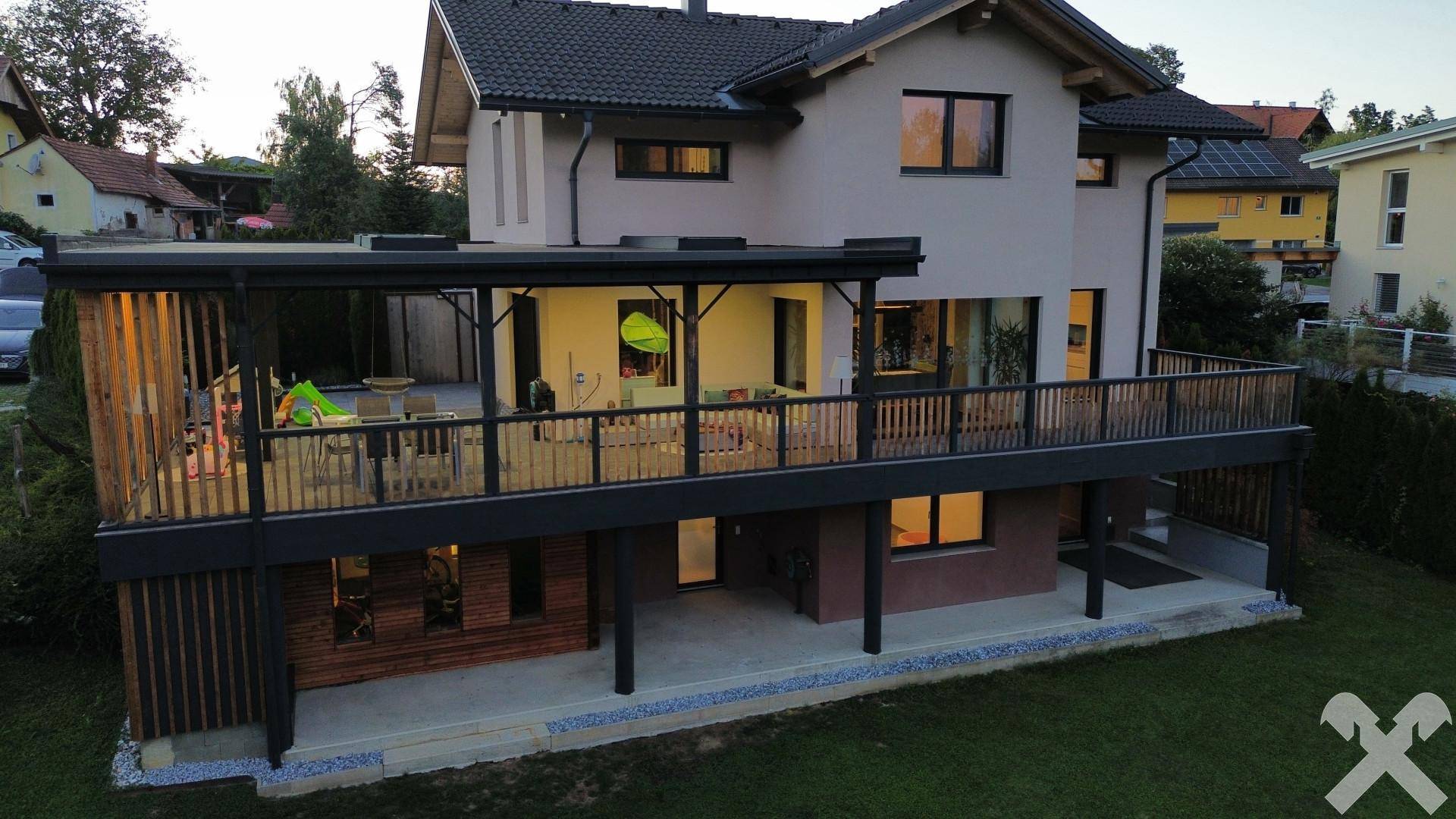 Ostansicht Haus