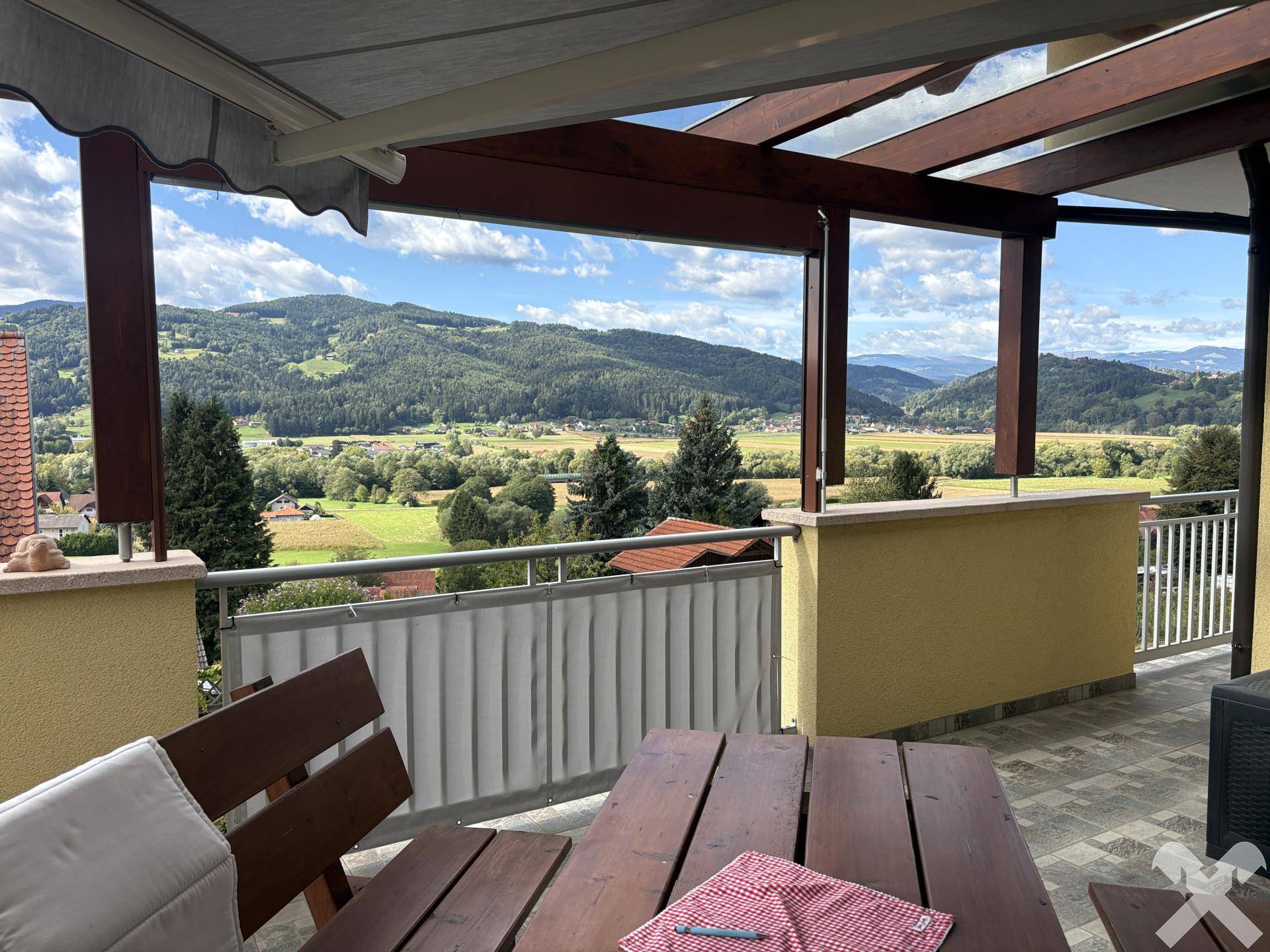 Terrasse mit Ausblick
