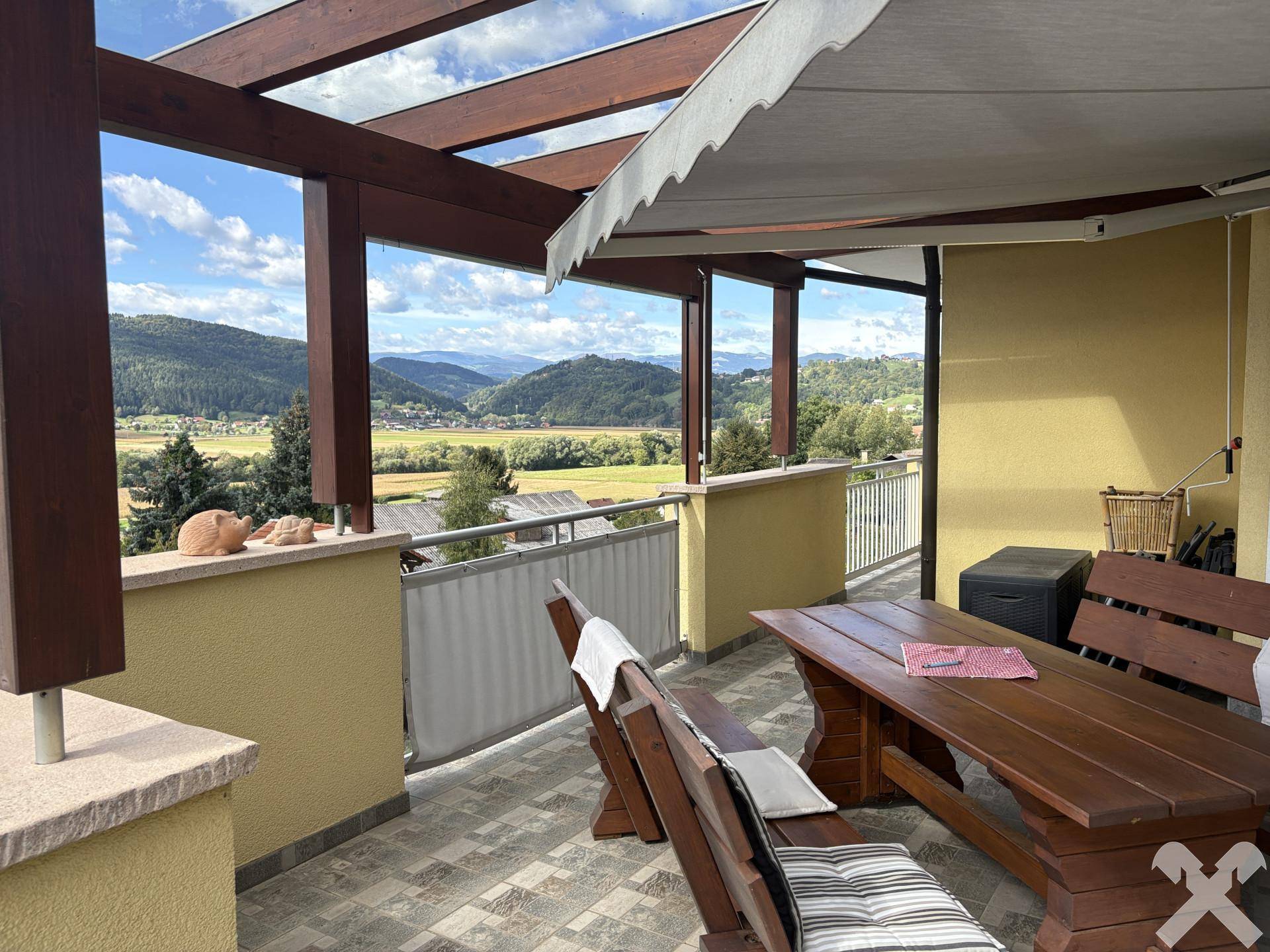 Ausblick Terrasse