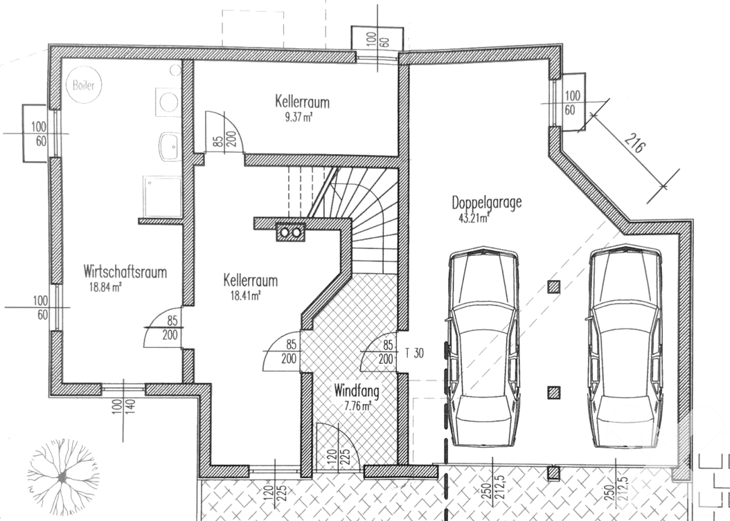 Grundriss Kellergeschoss