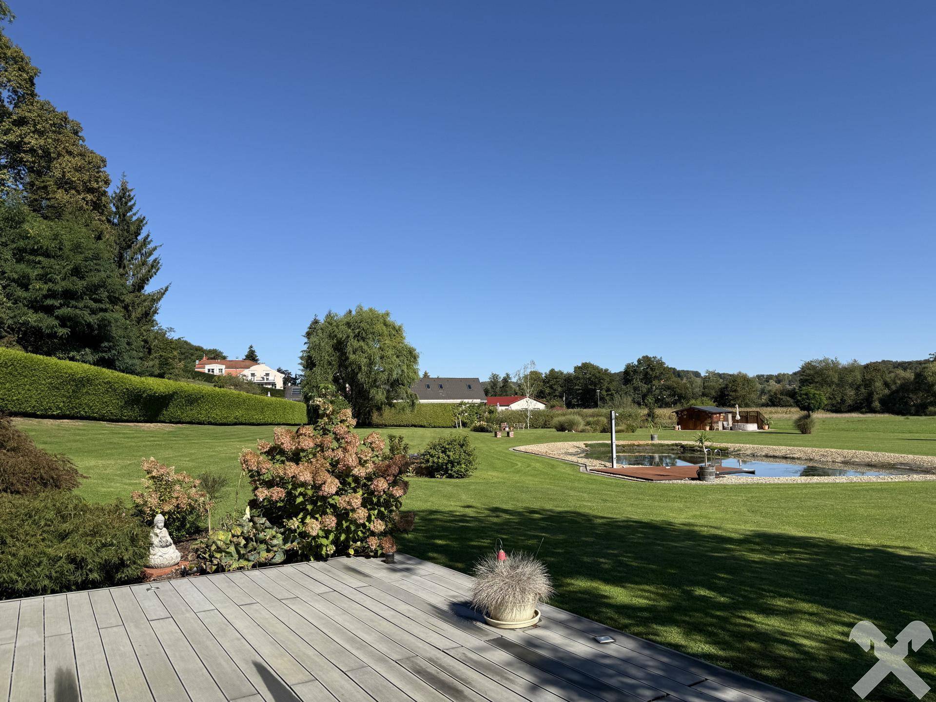 Ausblick von der Terrasse