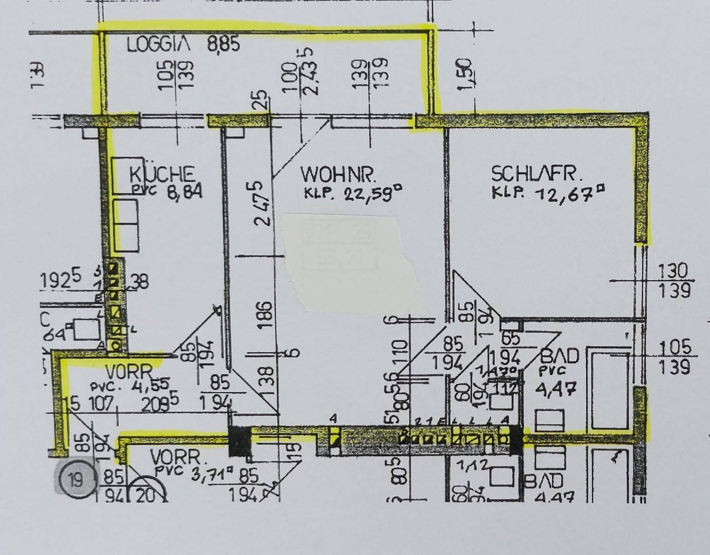 Wohnungsplan