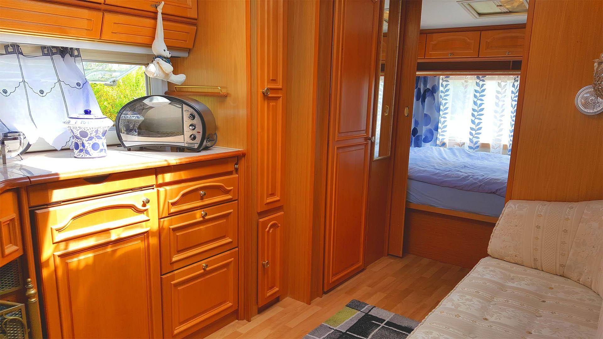 Küchenzeile, Schlafzimmer