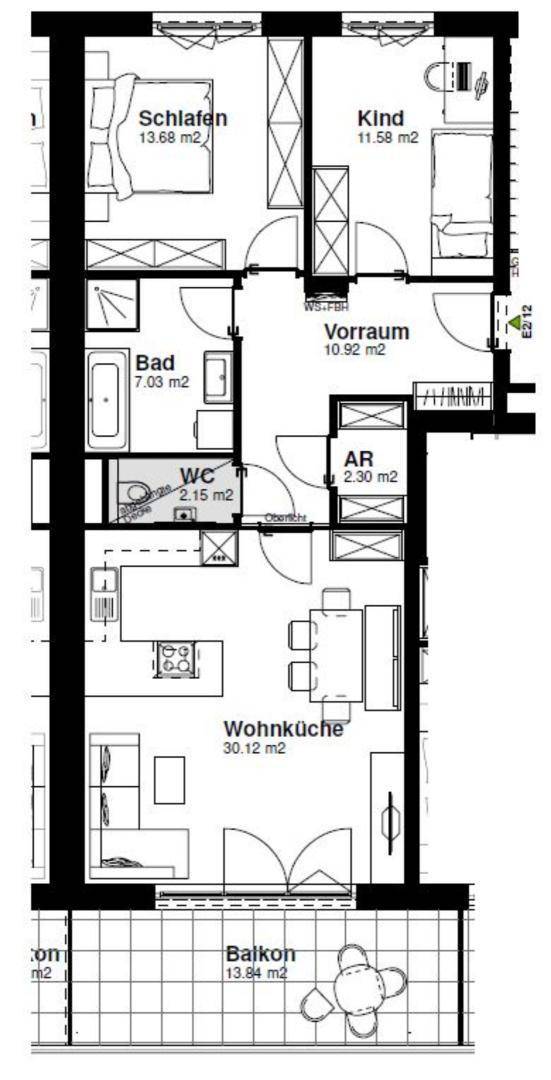 Wohnung E2/12