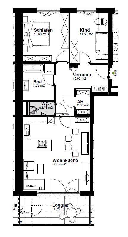 Wohnung E2/06