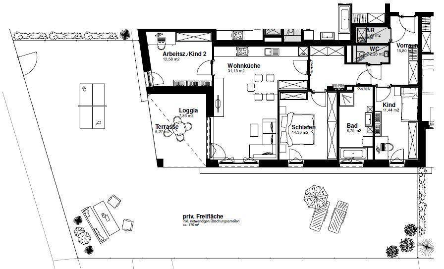 Wohnungsplan