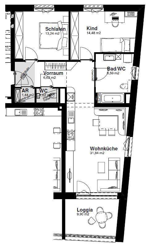 Wohnung A3/3