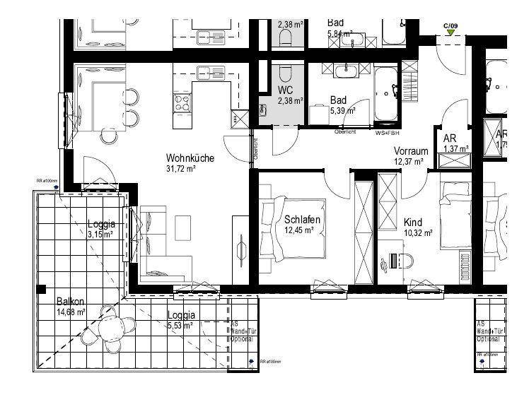 Wohnung C9/1.OG