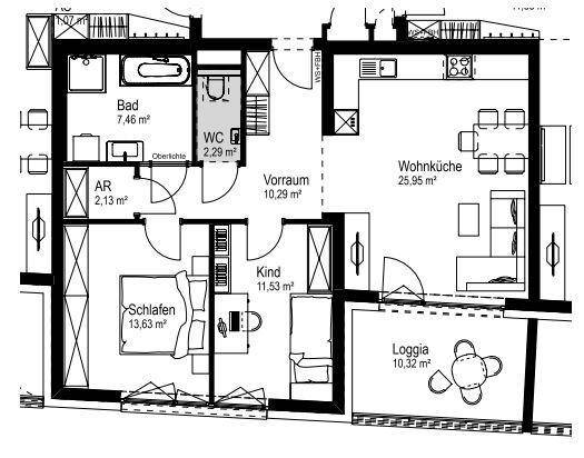 Wohnung C1/4/1.OG