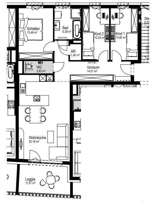 Wohnung C2/9/1.OG