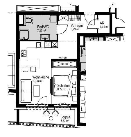 Wohnung C2/8/1.OG