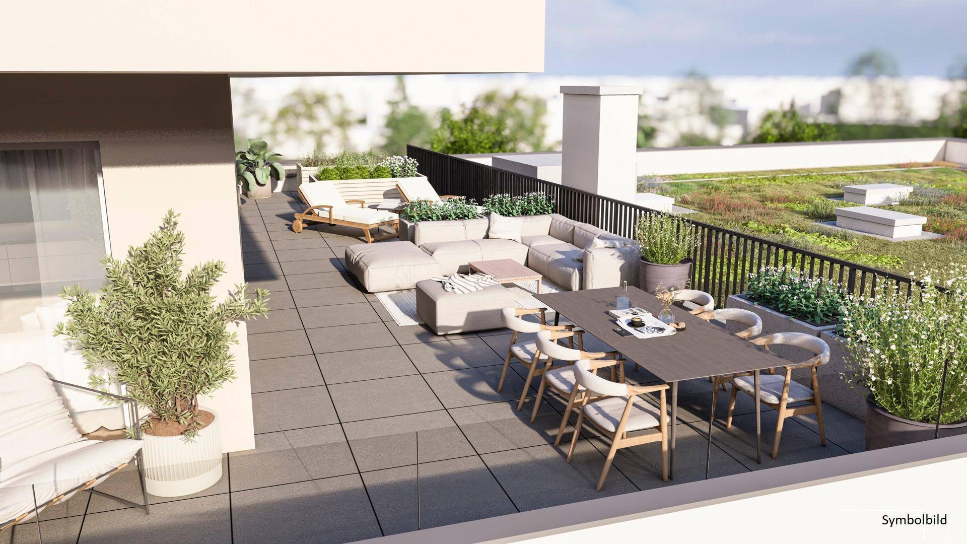 Wels, Wohnpark Europastraße - Top C1/12 - exklusive Dachterrassenwohnung