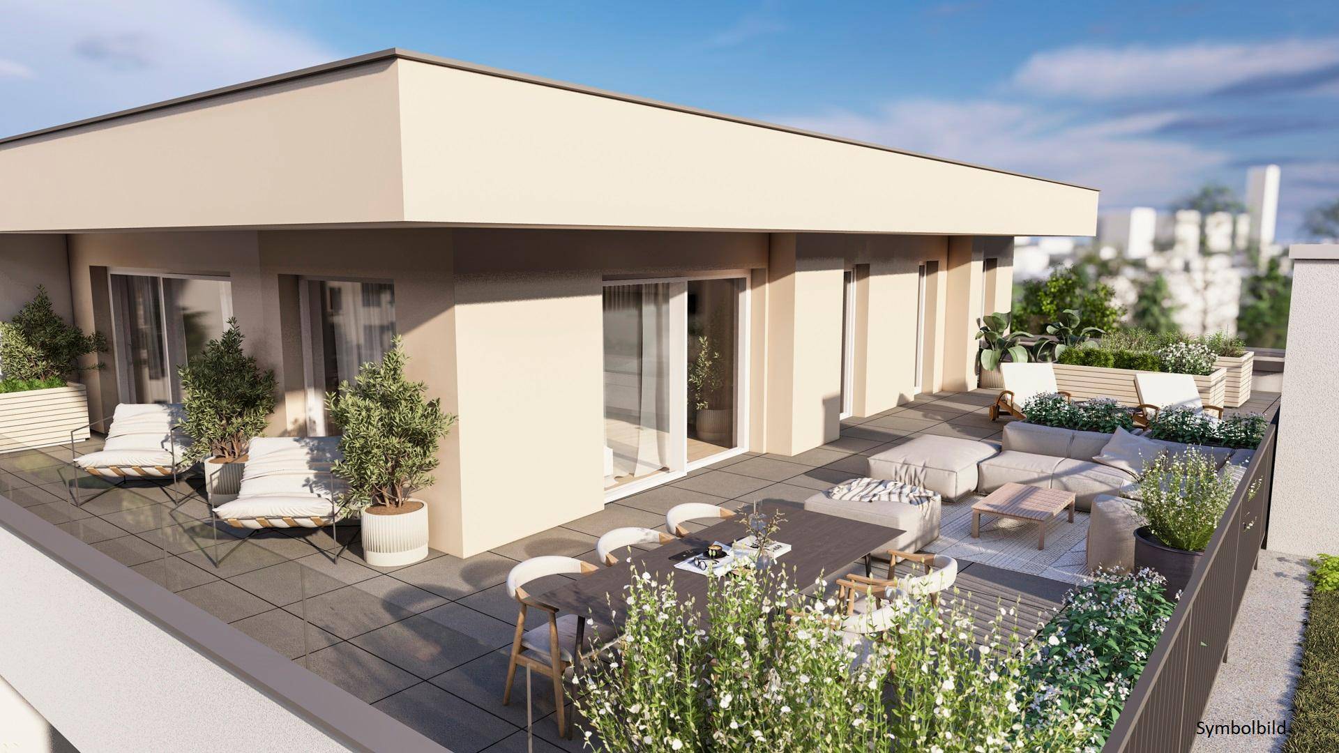 Dachterrasse