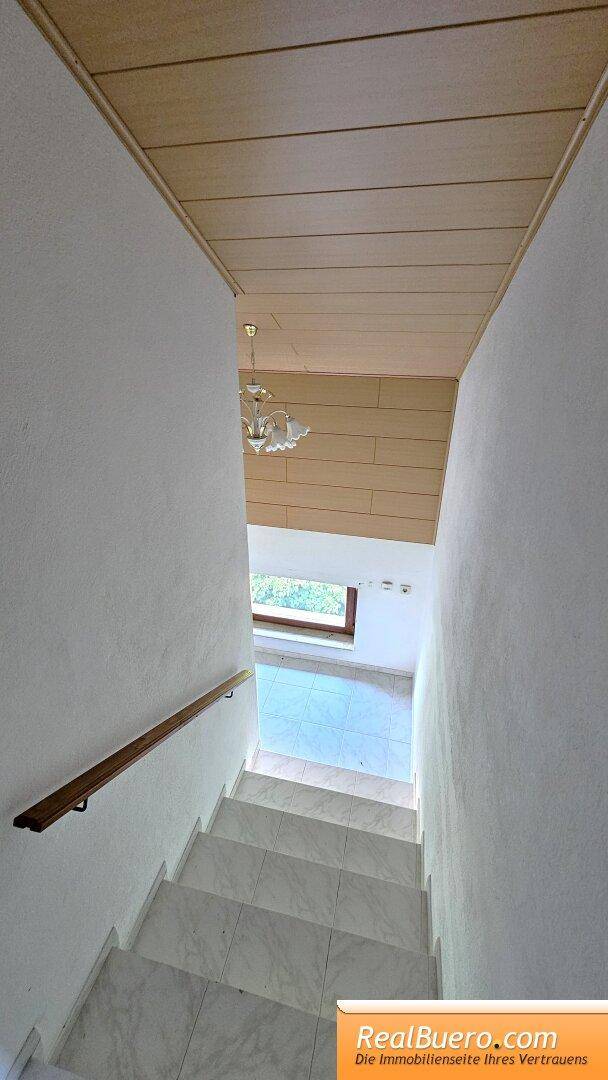Treppenaufgang zum Dachboden