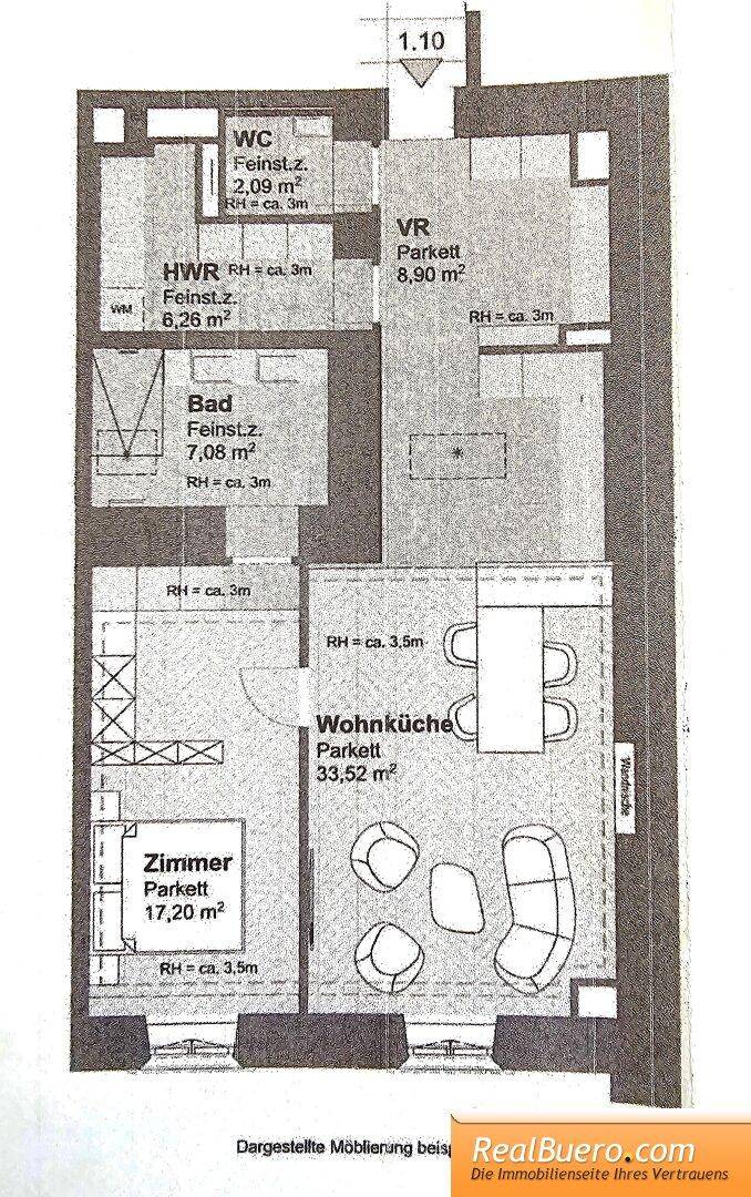 Plan - Einrichtungsvorschlag