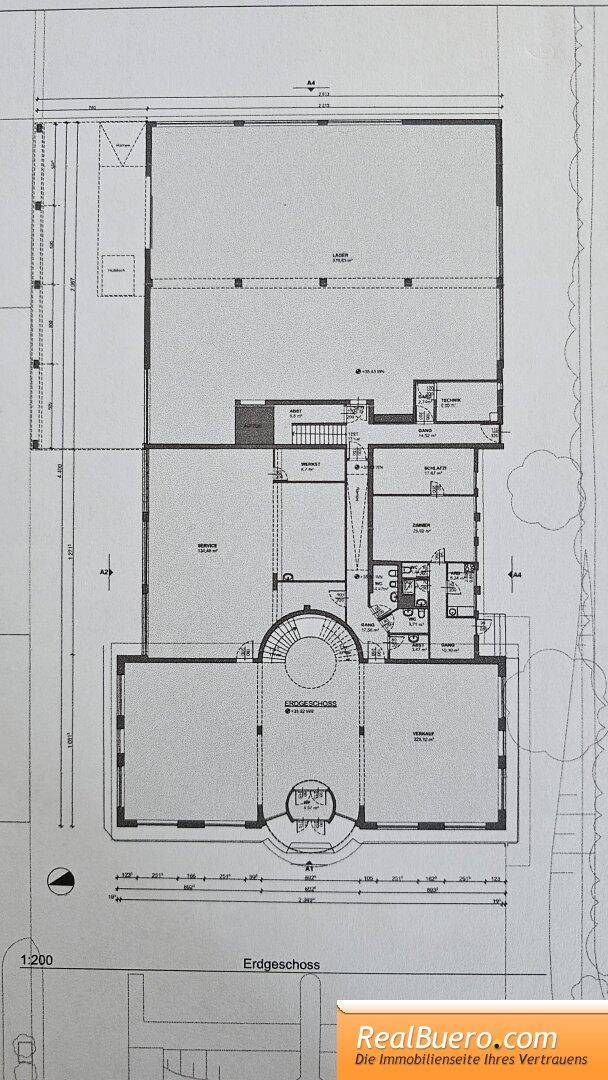 Plan Erdgeschoß