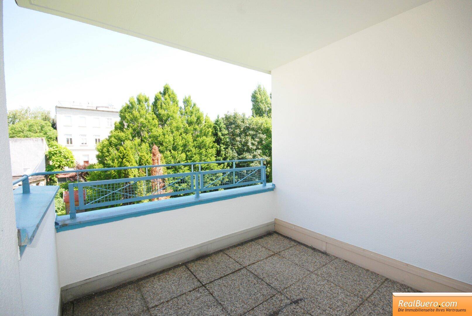 Gartenseitige Loggia