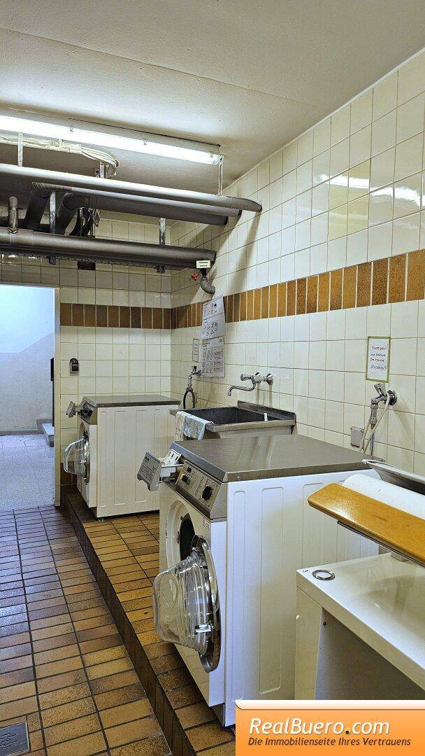 Waschküche im Keller