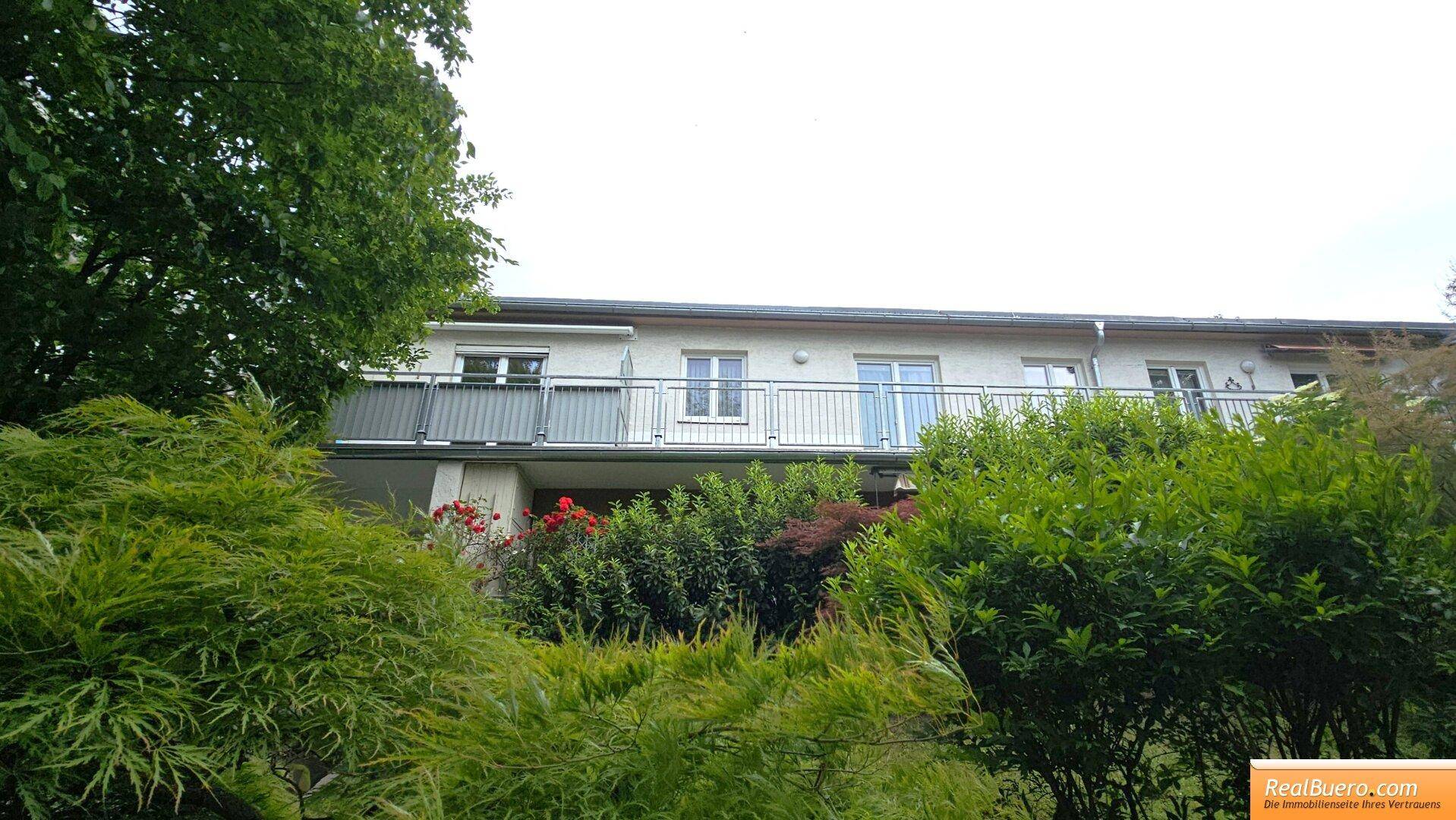 Hofseitige Hausansicht