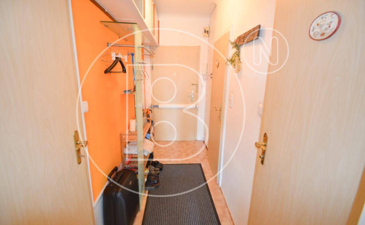 Eingangsbereich mit Garderobe und Stauraum, hell und funktional eingerichtet.