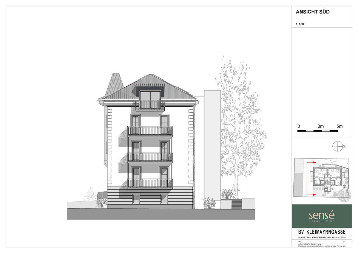 Erstbezug! Exklusive 2 Zimmer Stadtwohnung mit Balkon u. Garten in einer Jahrhunderwendevilla - Mehr