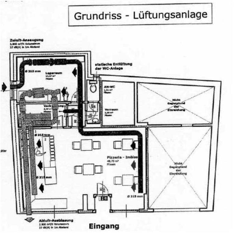 Grundriss Lueftungsanlage