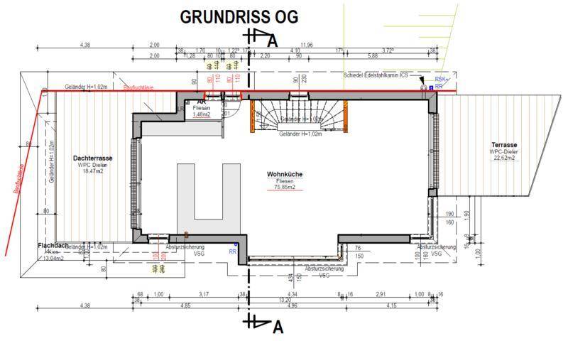 Grundriss Obergeschoss