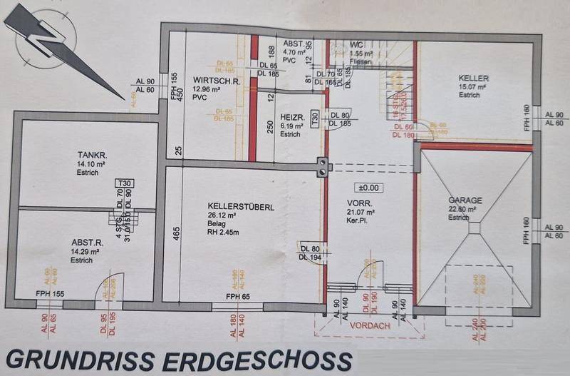 Grundriss Erdgeschoss