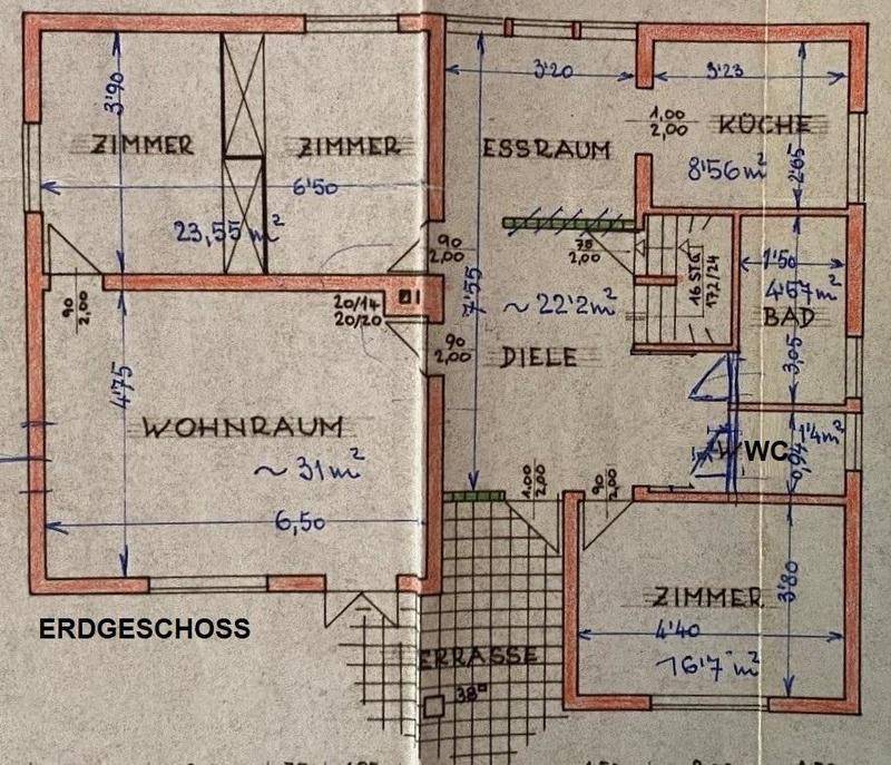Grundriss Erdgeschoss