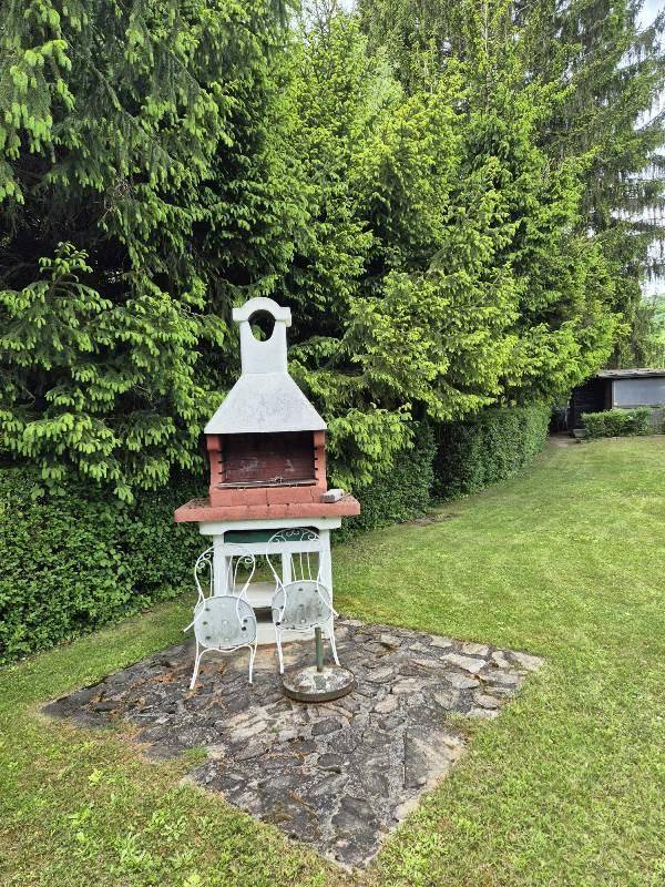 Grillplatz im Garten