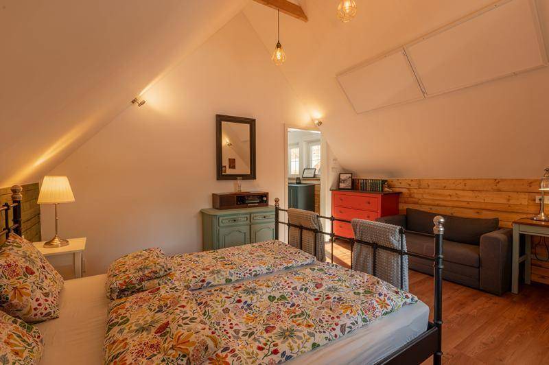Holzhaus - Schlafzimmer