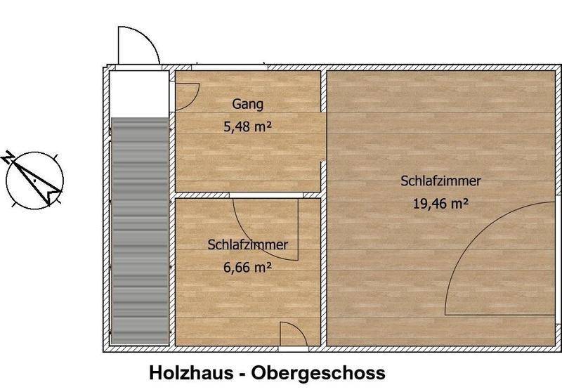 Holzhaus_-_Obergeschoss