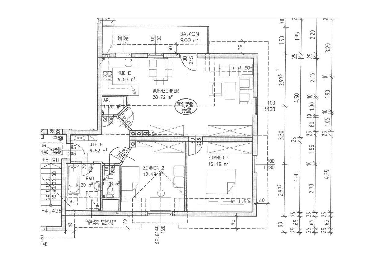 Plan Wohnung Top 10