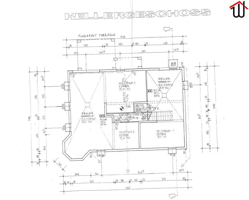 Plan Kellergeschoss