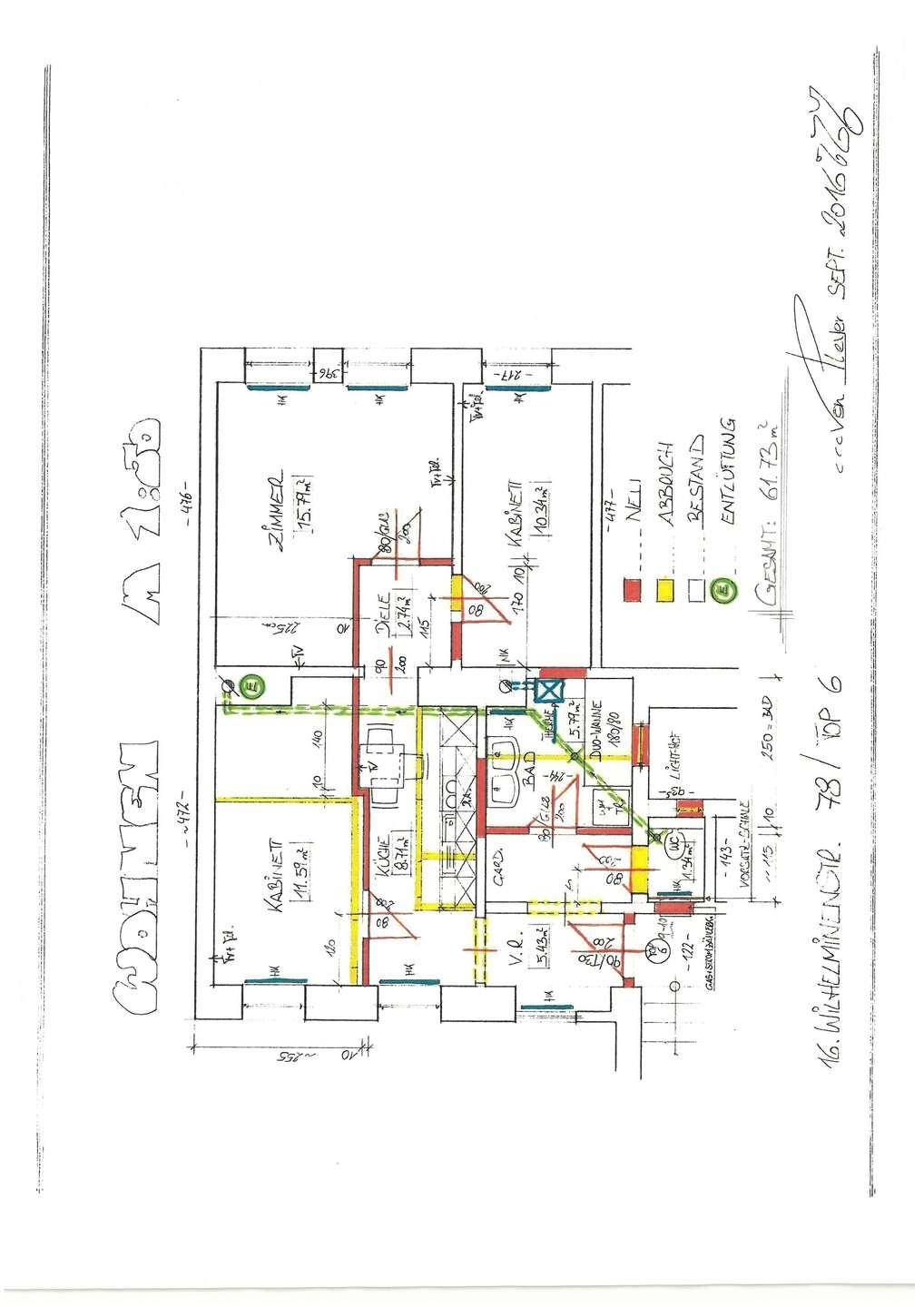 3-room apartment with elevator, 62 m², Ottakring, Ottakring