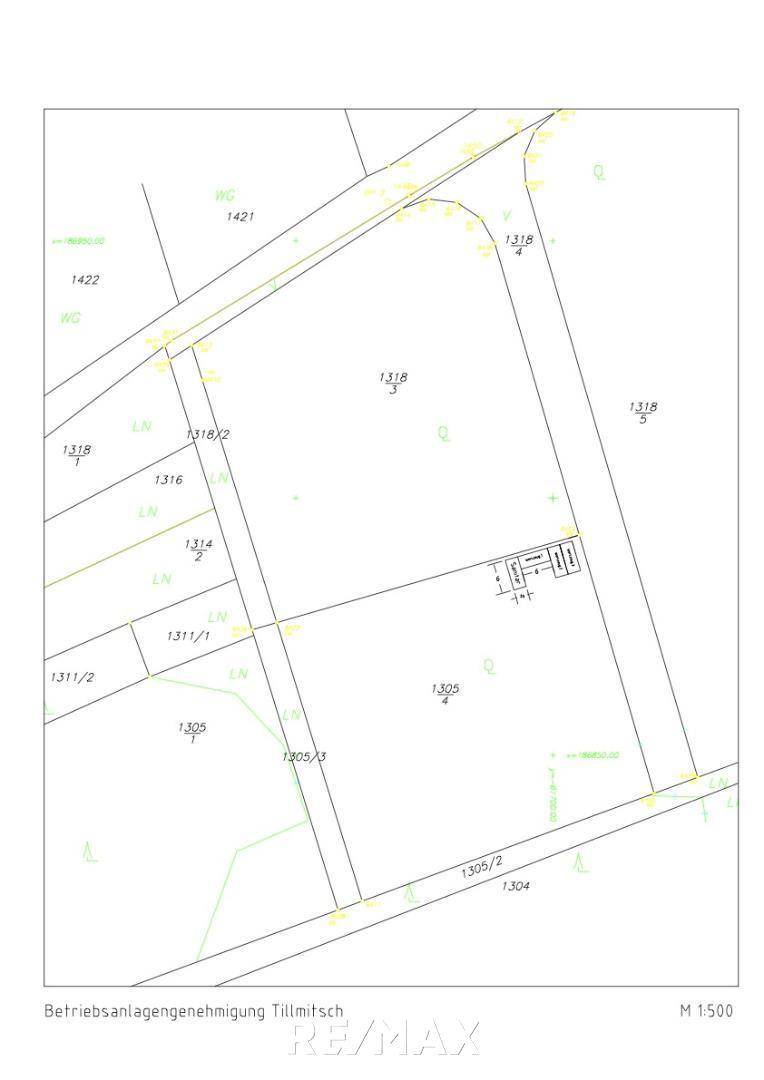 Lageplan A3 1_500