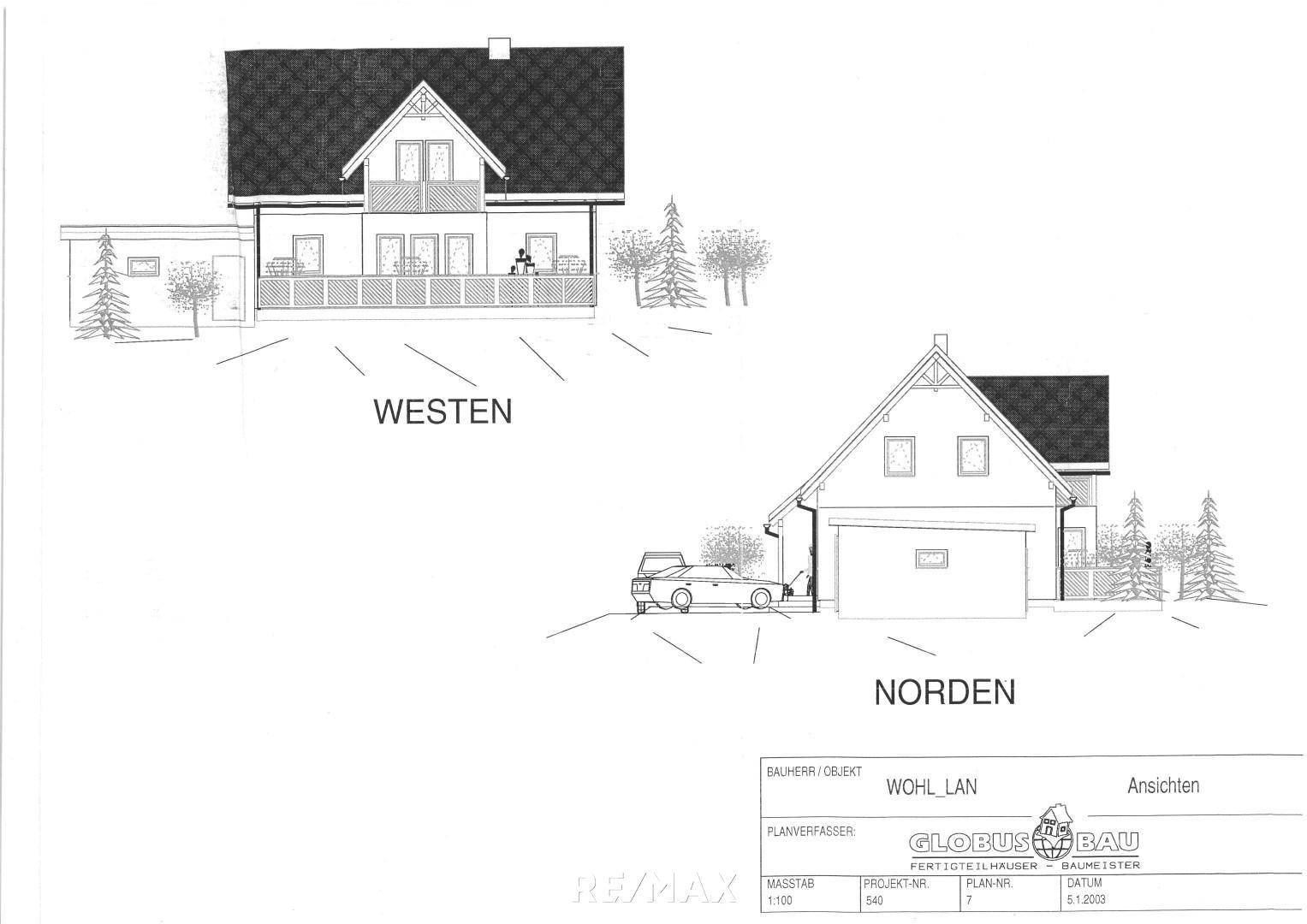 ansicht westen, norden