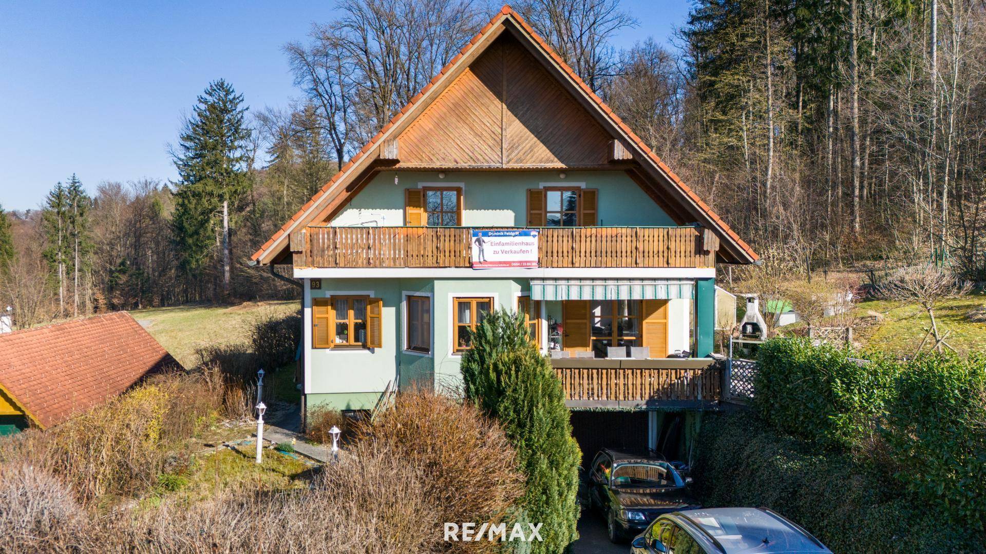Haus Westansicht