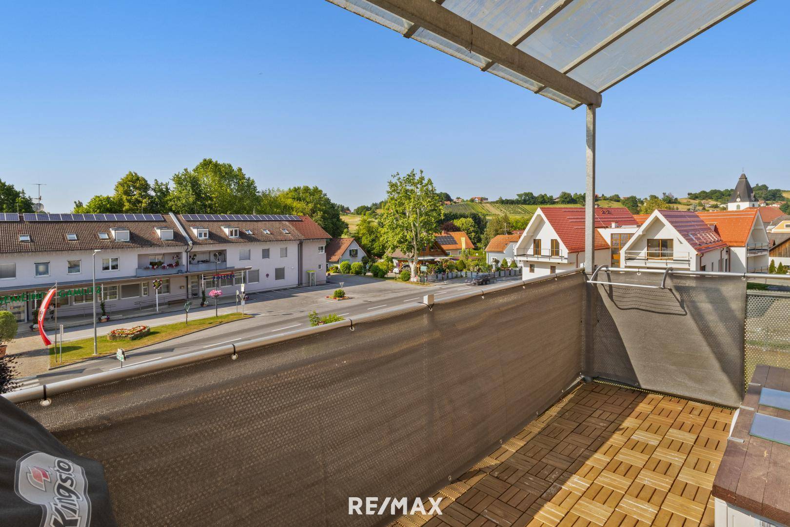 Balkon Aussicht