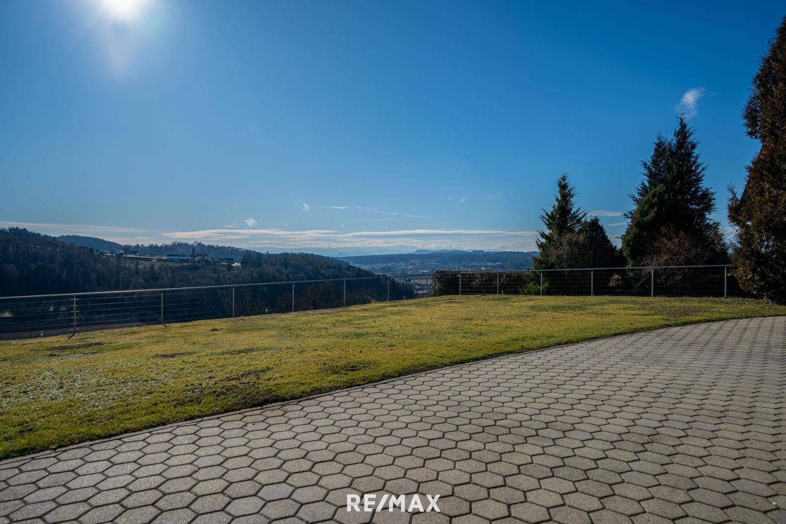 Garten mit Panoramablick