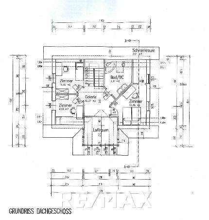 Grundriss Dachgeschoss