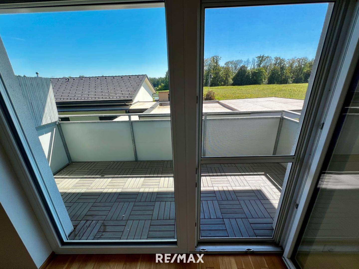 Balkon von Innen